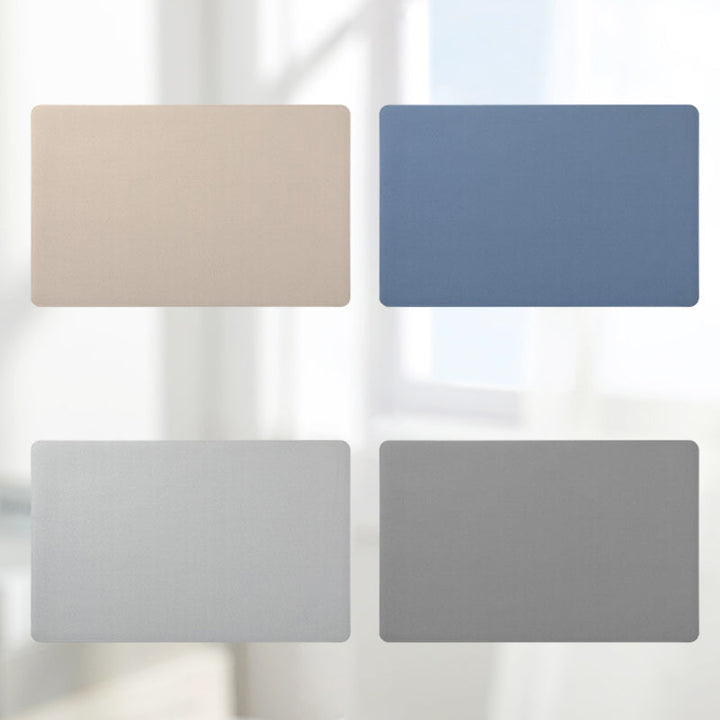 Einfarbige Rutschfeste Badematte aus Diatomeenerde – Schnell Trocknend & Leicht zu Reinigen