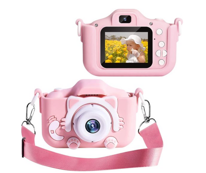 HappyPic Kids Camera with HD 1080p &amp; 20MP – Shockproof &amp; with Games
