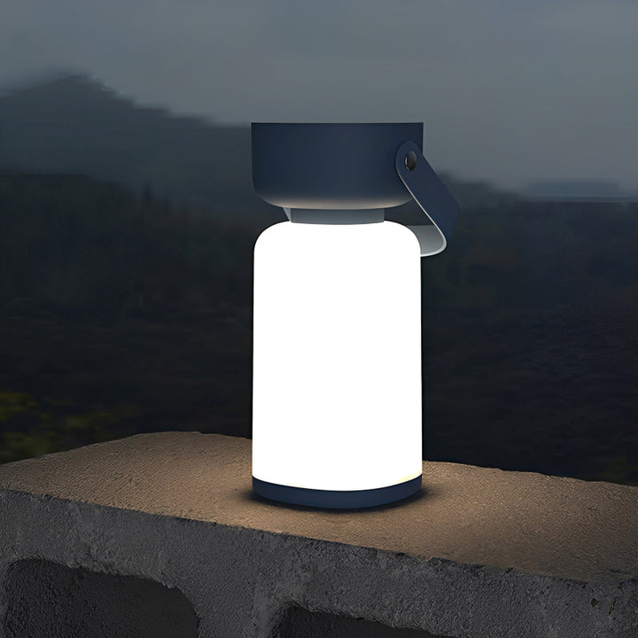 Portable camping lamp – Rechargeable LED lantern with USB &amp; waterproof design