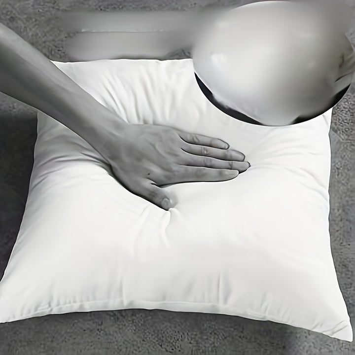 Luxury pillow with goose down and breathable cover
