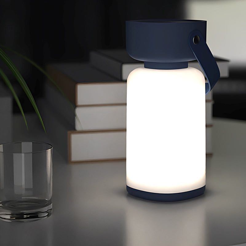 Portable camping lamp – Rechargeable LED lantern with USB &amp; waterproof design