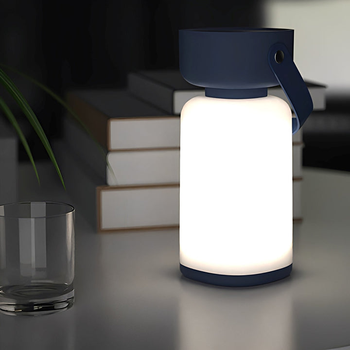 Portable camping lamp – Rechargeable LED lantern with USB &amp; waterproof design