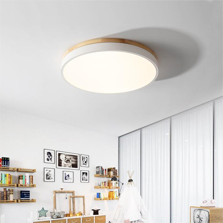 Modern LED ceiling light with a round design for living rooms and bedrooms