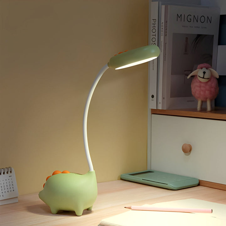 Dinosaur table lamp – child-friendly design with eye protection &amp; USB charging