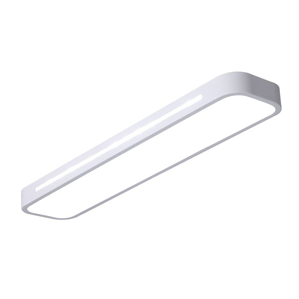 Nordic LED ceiling light – elongated, dimmable &amp; modern