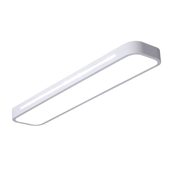 Nordic LED ceiling light – elongated, dimmable &amp; modern