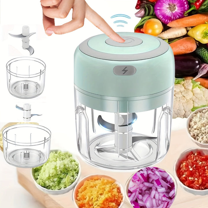 Compact USB mini meat grinder