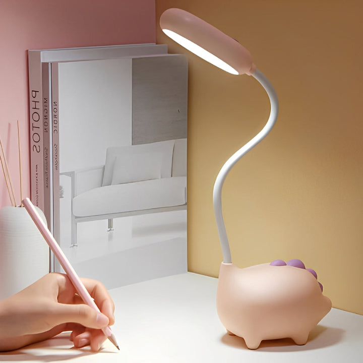Dinosaur table lamp – child-friendly design with eye protection &amp; USB charging
