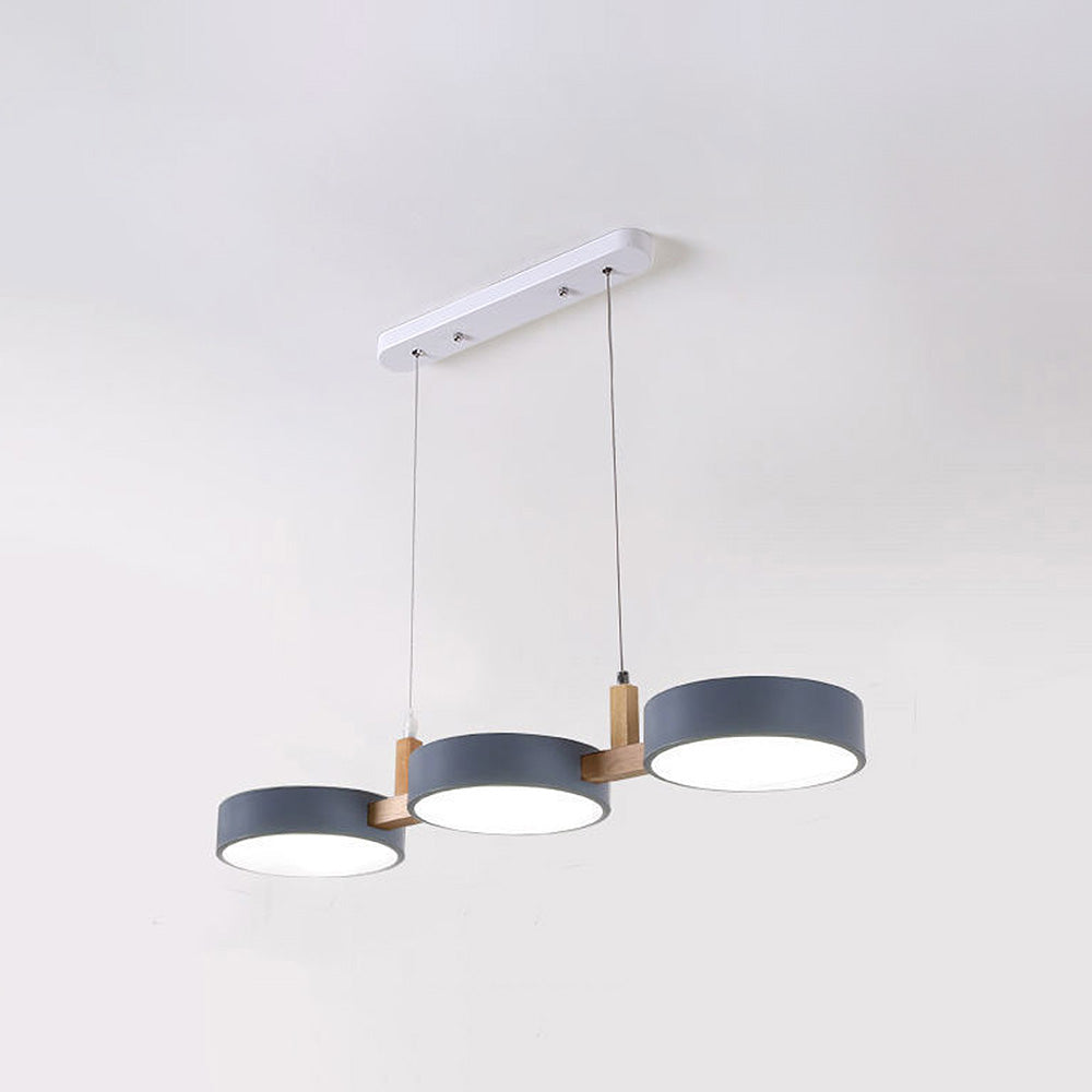 Modern metal ceiling light – flat, Nordic &amp; dimmable