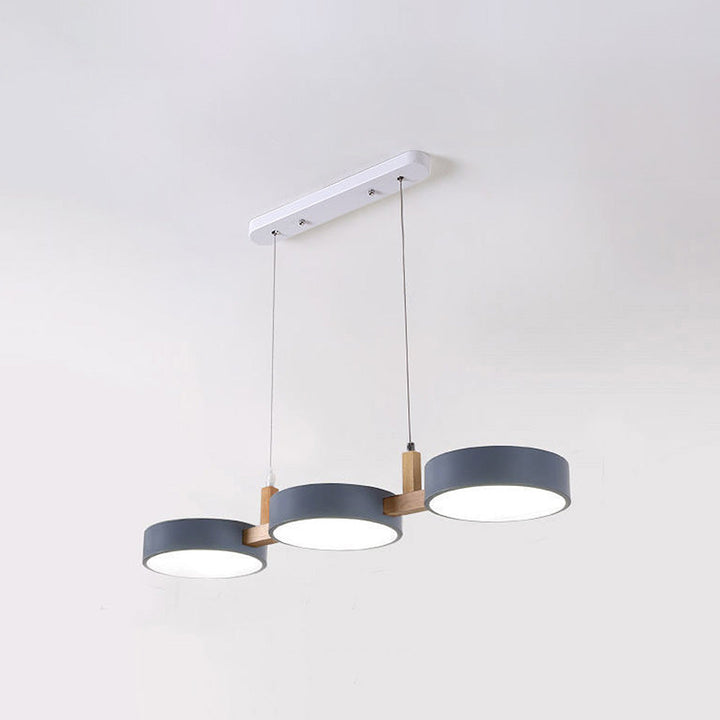 Modern metal ceiling light – flat, Nordic &amp; dimmable