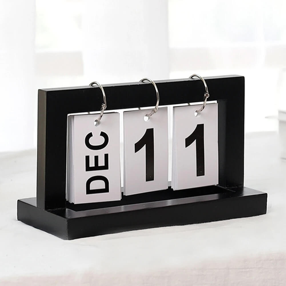 Wendekalender aus Holzdesign