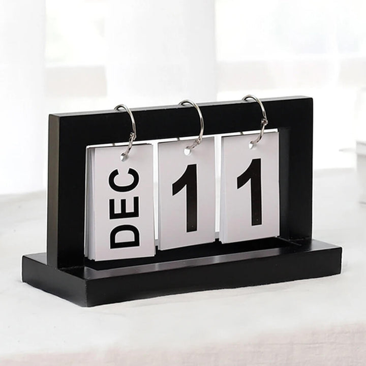 Wendekalender aus Holzdesign
