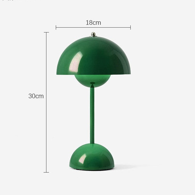 Bedside Table Lamp Bud-Shaped Design
