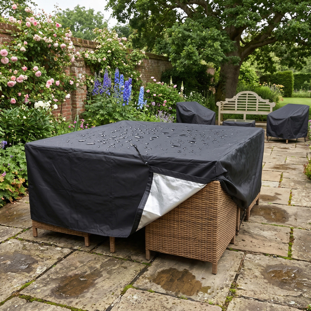 Gartenmöbelabdeckung wasserdicht UV-beständiges Polyester