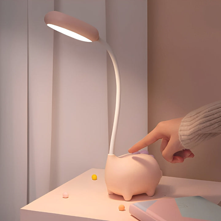 Dinosaur table lamp – child-friendly design with eye protection &amp; USB charging