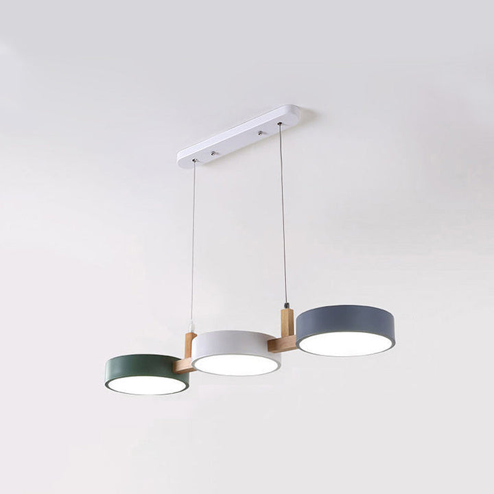 Modern metal ceiling light – flat, Nordic &amp; dimmable