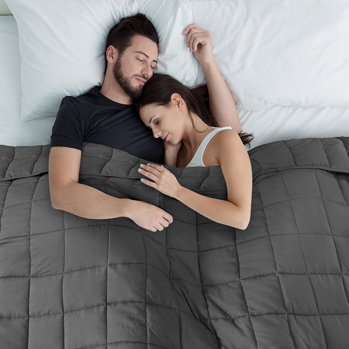 Weighted blanket, breathable and machine washable