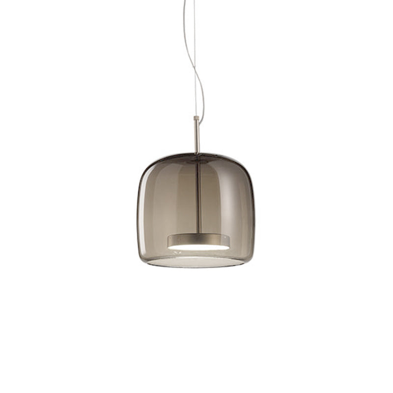 Modern glass pendant light – clear, timeless &amp; ideal for dining areas