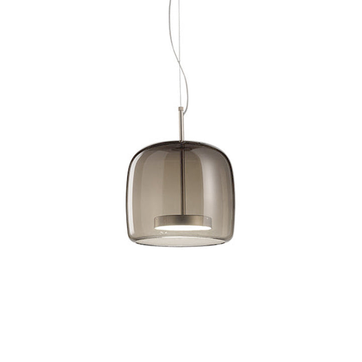 Modern glass pendant light – clear, timeless &amp; ideal for dining areas