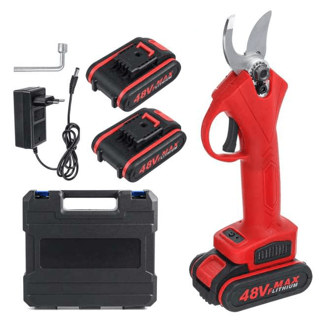 Wireless Electric Pruning Shears with Tungsten Steel Blade – Ergonomic Garden Secateurs for Effortless Pruning-2