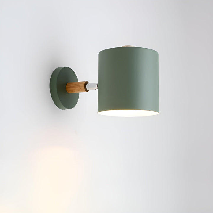 Nordic style pastel wall light - modern color accent