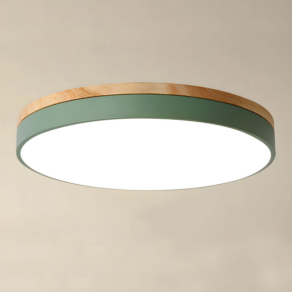 Modern LED ceiling light with a round design for living rooms and bedrooms