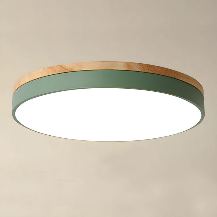 Modern LED ceiling light with a round design for living rooms and bedrooms