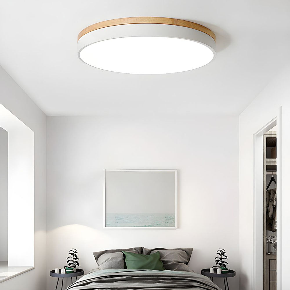 Modern LED ceiling light with a round design for living rooms and bedrooms