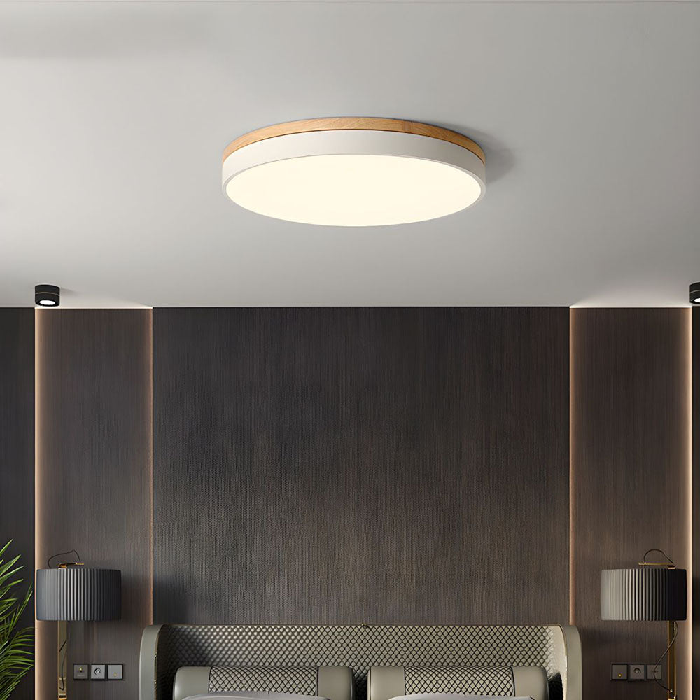Modern LED ceiling light with a round design for living rooms and bedrooms