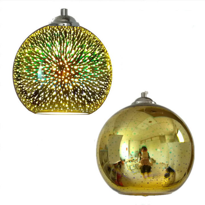 Creative 3D Firework Pendant Light