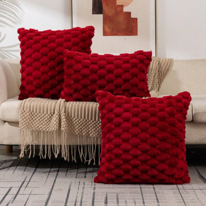 3D textured cushion cover – Decorative cover