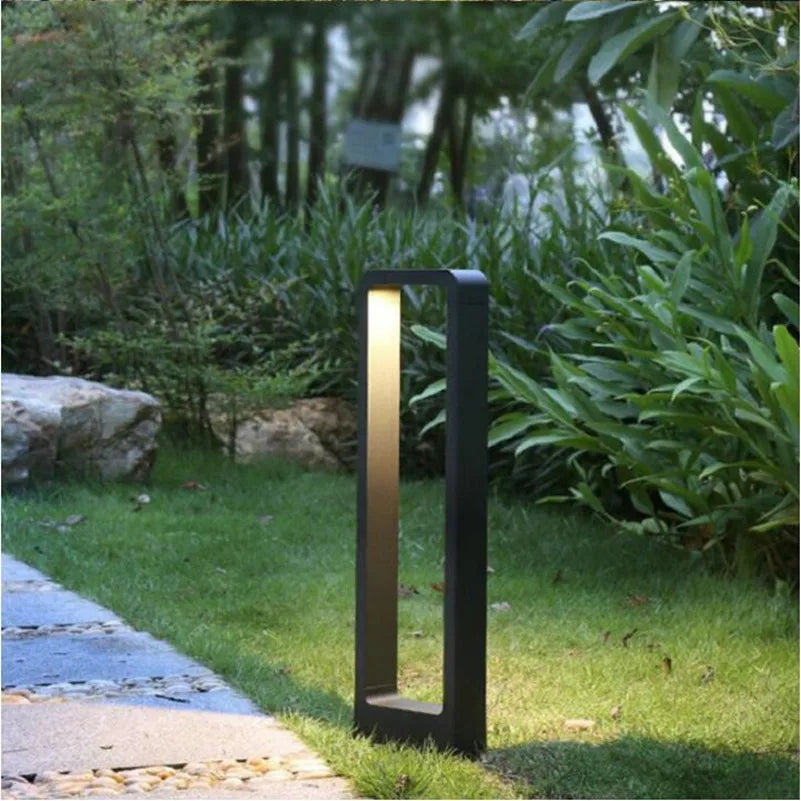 Modern weatherproof LED garden light for stylish path and patio lighting