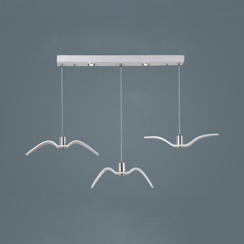 Modern seagull pendant lamp with LED lighting