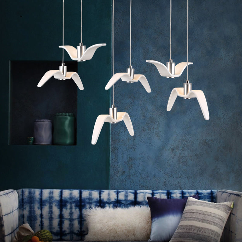 Modern seagull pendant lamp with LED lighting