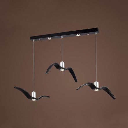 Modern seagull pendant lamp with LED lighting