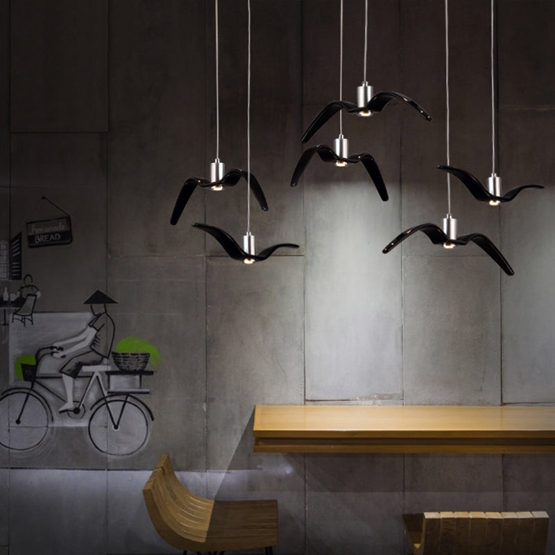 Modern seagull pendant lamp with LED lighting