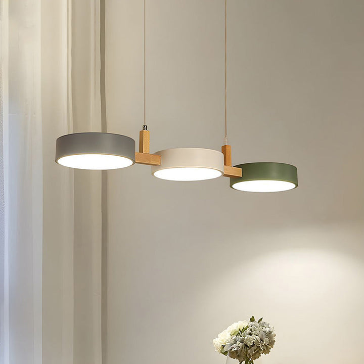 Modern metal ceiling light – flat, Nordic &amp; dimmable