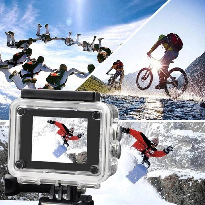 4K action camera with Wi-Fi and remote control