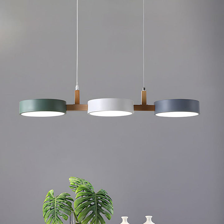 Modern metal ceiling light – flat, Nordic &amp; dimmable