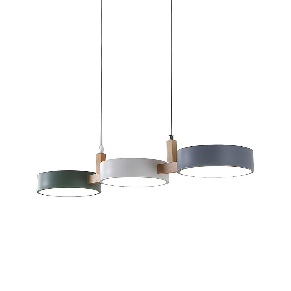 Modern metal ceiling light – flat, Nordic &amp; dimmable
