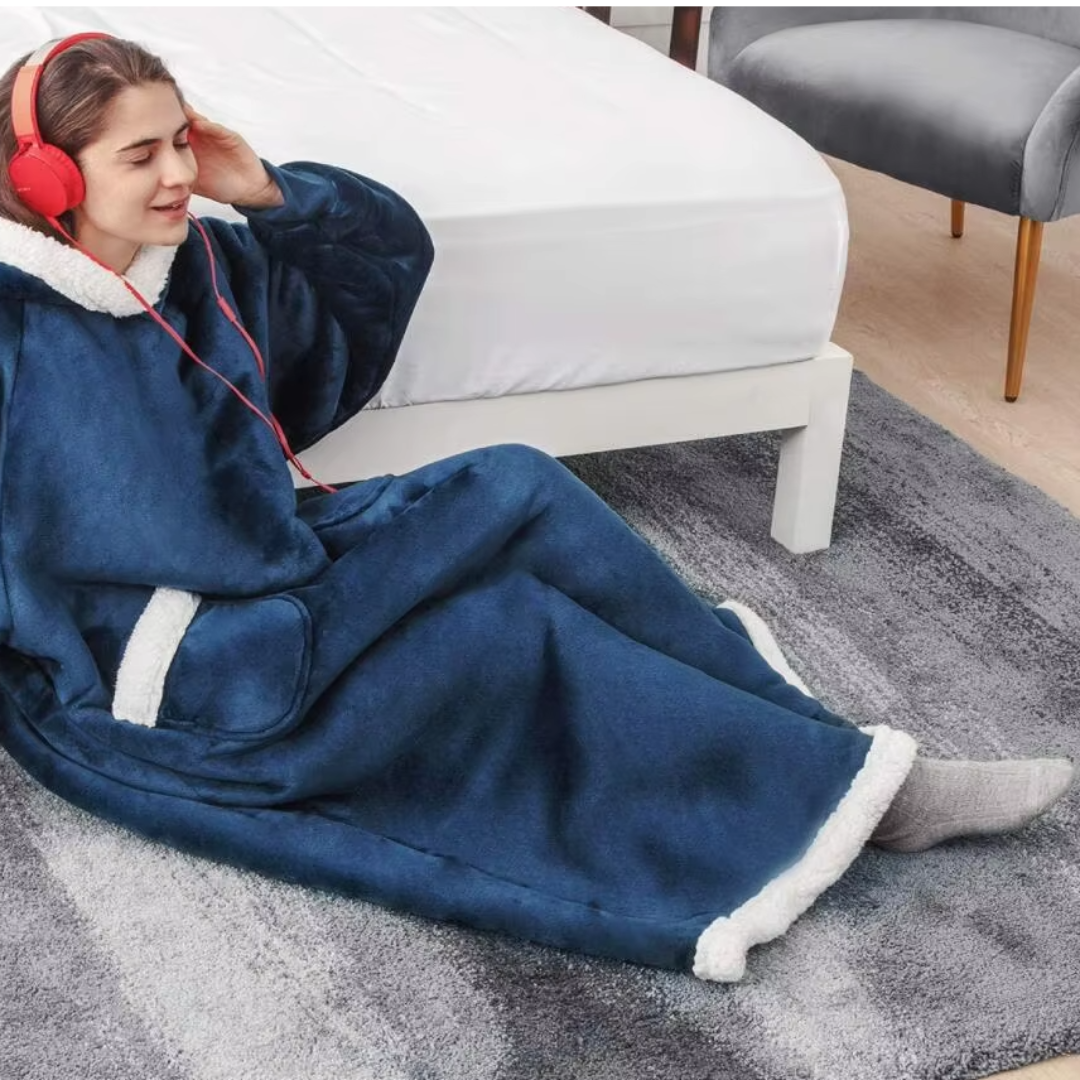 Unisex Winter Hoodie with Plush Lining