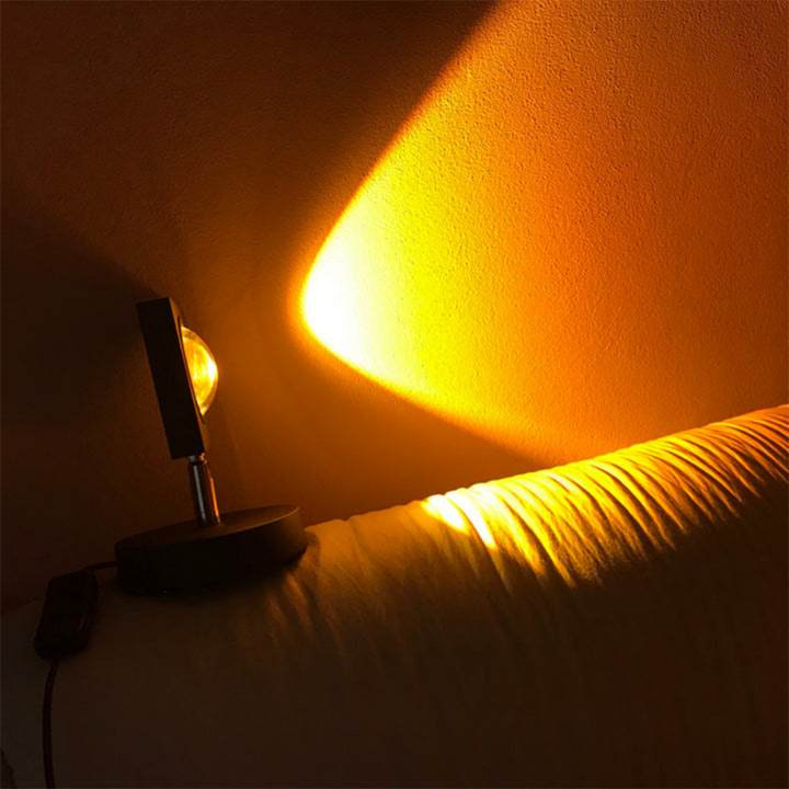 Retro Sunset Table Lamp – Stylish LED Mood Lamp in Vintage Design