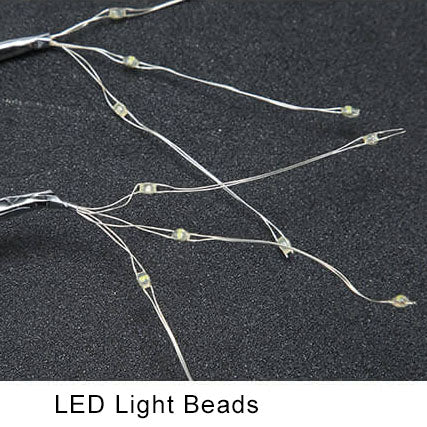 LED table lamp with copper wire – dimmable &amp; USB rechargeable