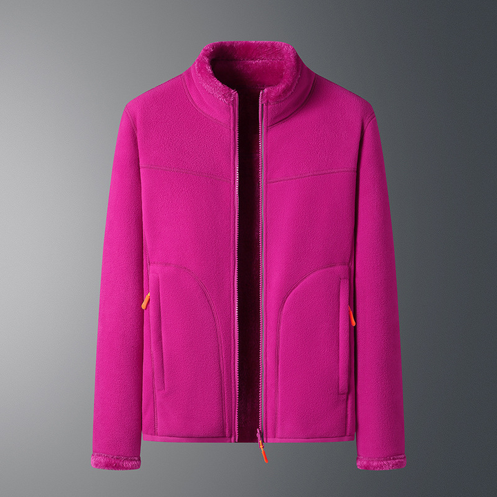 Women's Fleece Jacket with Classic Design 