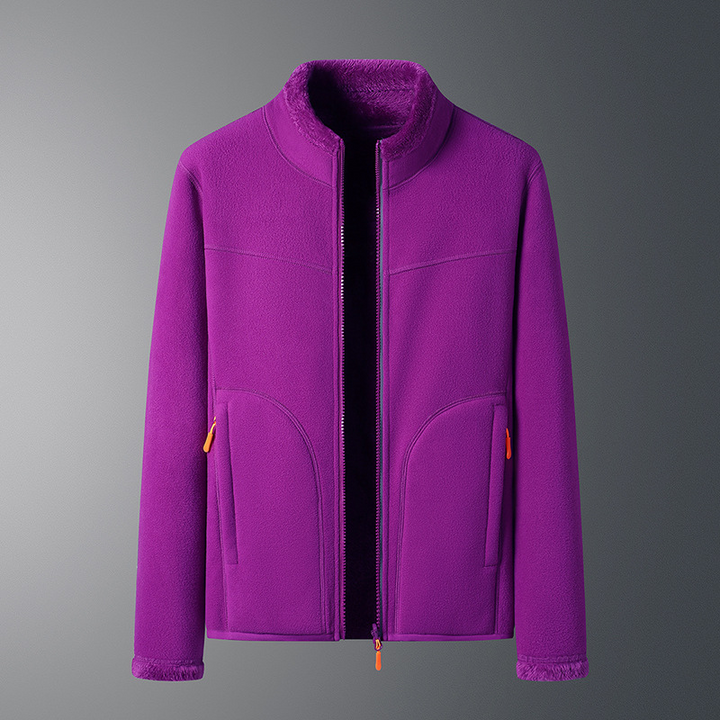 Women's Fleece Jacket with Classic Design 