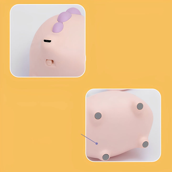 Dinosaur table lamp – child-friendly design with eye protection &amp; USB charging