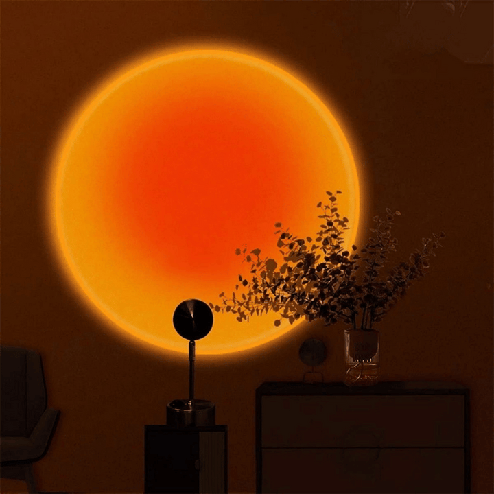 LED Sunset Projector Lamp - For a relaxed atmosphere