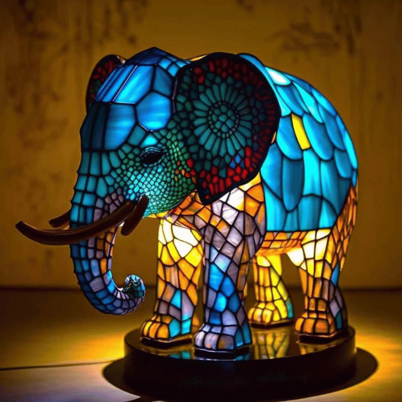 Handmade artistic table lamp