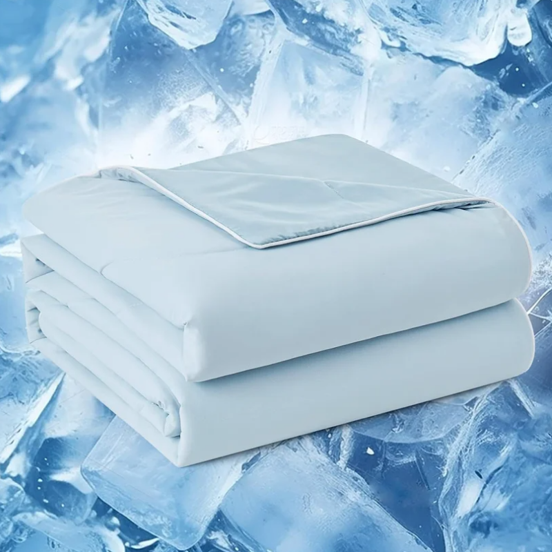 Cooling blanket for restful summer nights 