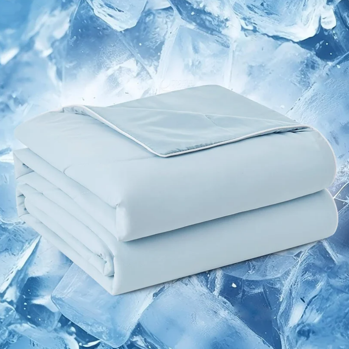 Cooling blanket for restful summer nights 